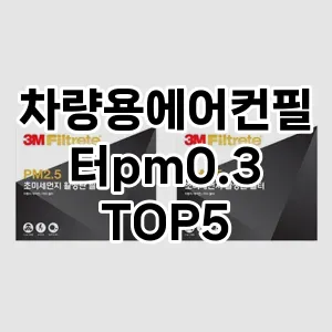 차량용에어컨필터pm0.3 추천 TOP5 최저가 정보